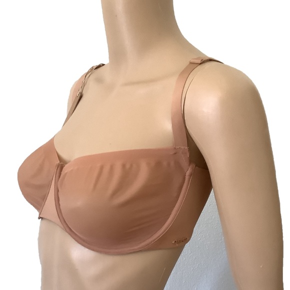 SKIMS No Show MOLDED UNLINED BALCONETTE BR-UWR-2054 Sz 36DD - Picture 2 of 15